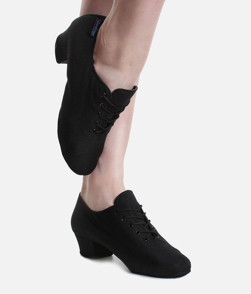 Professional Split Sole Practice Shoes for Ballroom & Latin, Ultra Flexible - HEATHER