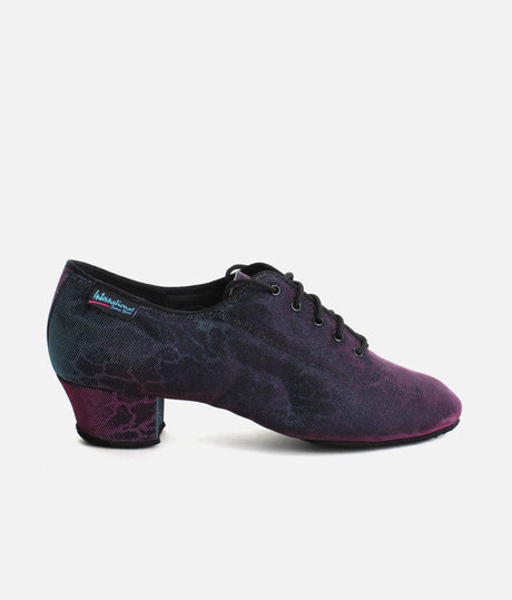 Ultra Flexible Split-Sole Ballroom Dance Shoe - HEATHER BluePink Panther