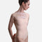 Low Ruched Back Leotard, Velvet Mesh Detail - HILARY