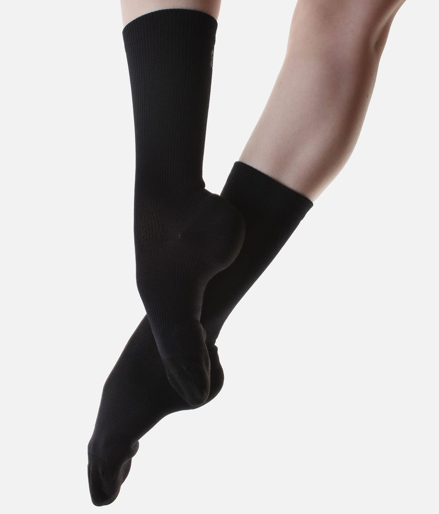 Mid-Calf Compression Dance Sock - INFINITE SHOCK No Traction