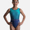 Girls Sublimated Mesh Sleeveless Leotard, Ombre Diamante - Z806 Inspire
