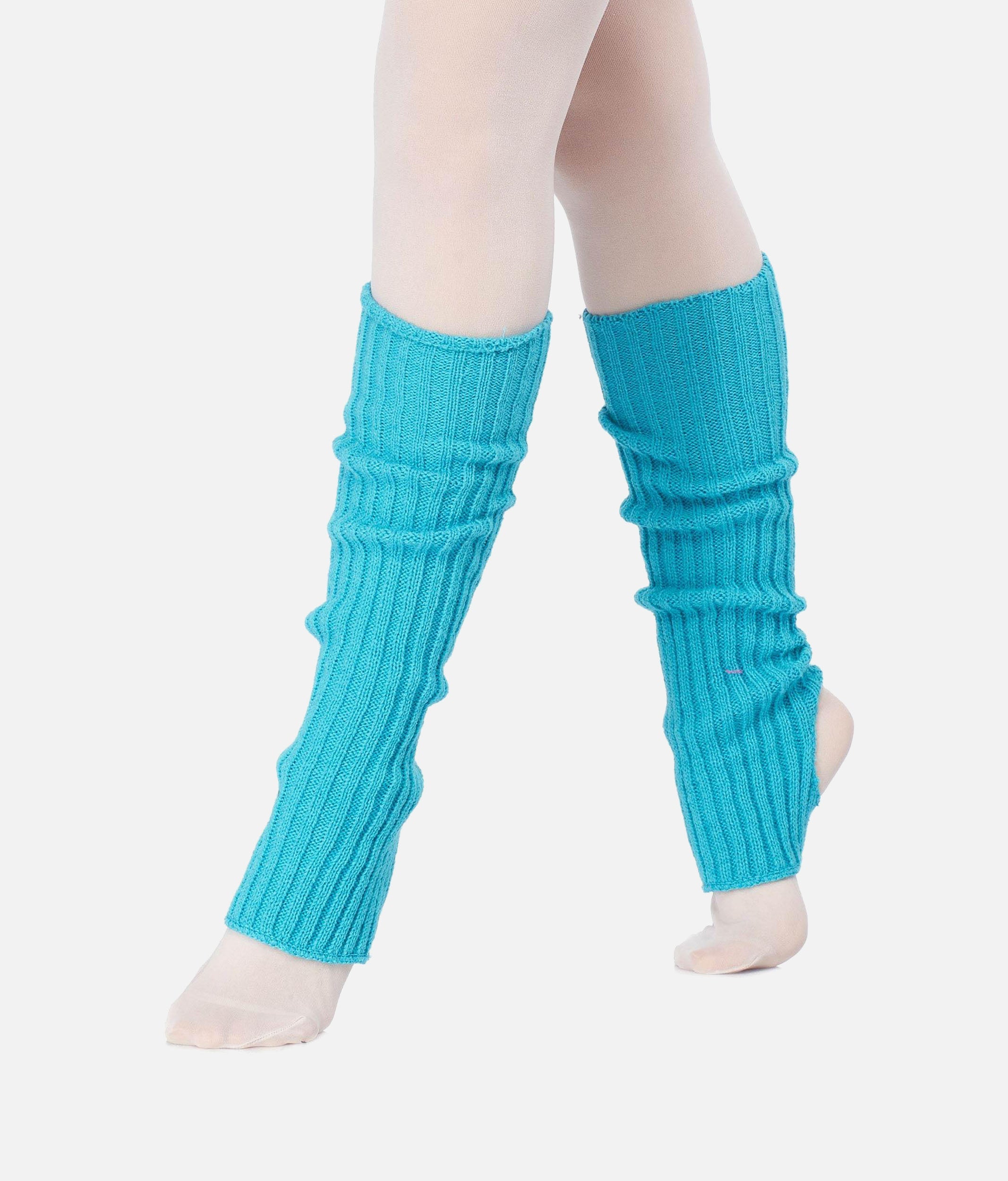 Turquoise Stirrup Ankle Legwarmer - INT 2010