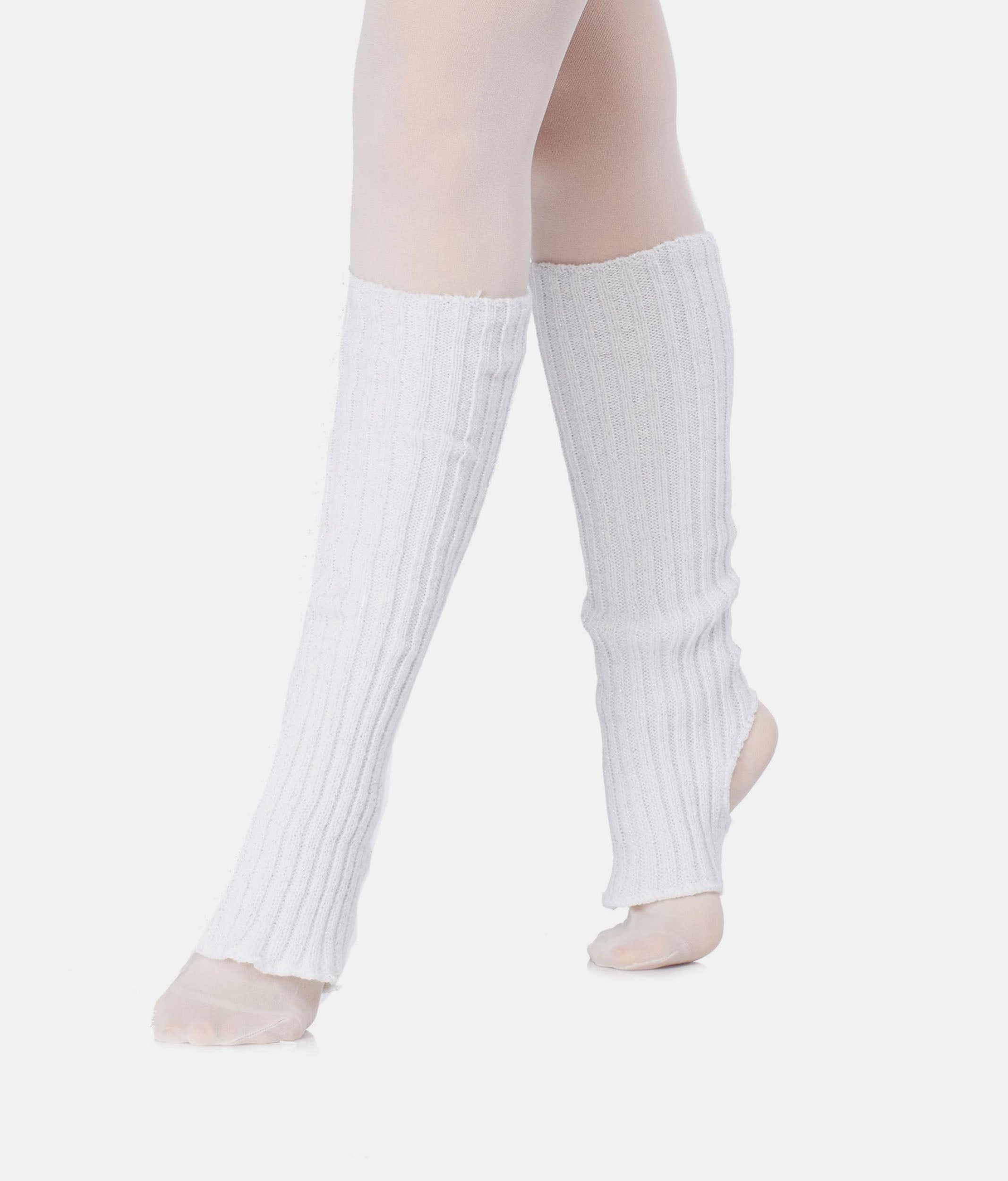 White Stirrup Ankle Legwarmer - INT 2010