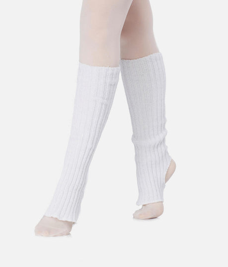 White Stirrup Ankle Legwarmer - INT 2010