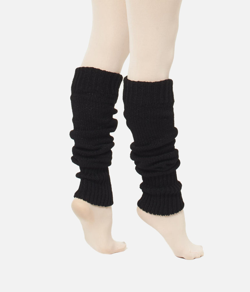 Black Loose-fit Leg Warmer - INT 2040