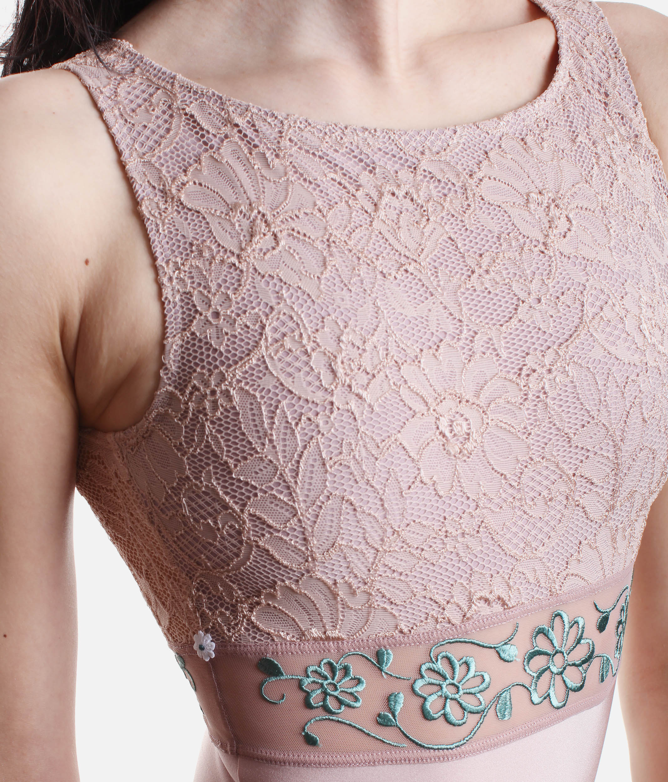 Lace Detailed Leotard - IRIS DI