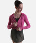Orion Knit Hoodie for Dancers, Soft & Stretch Zip-Up Warm-Up Layer - J13003
