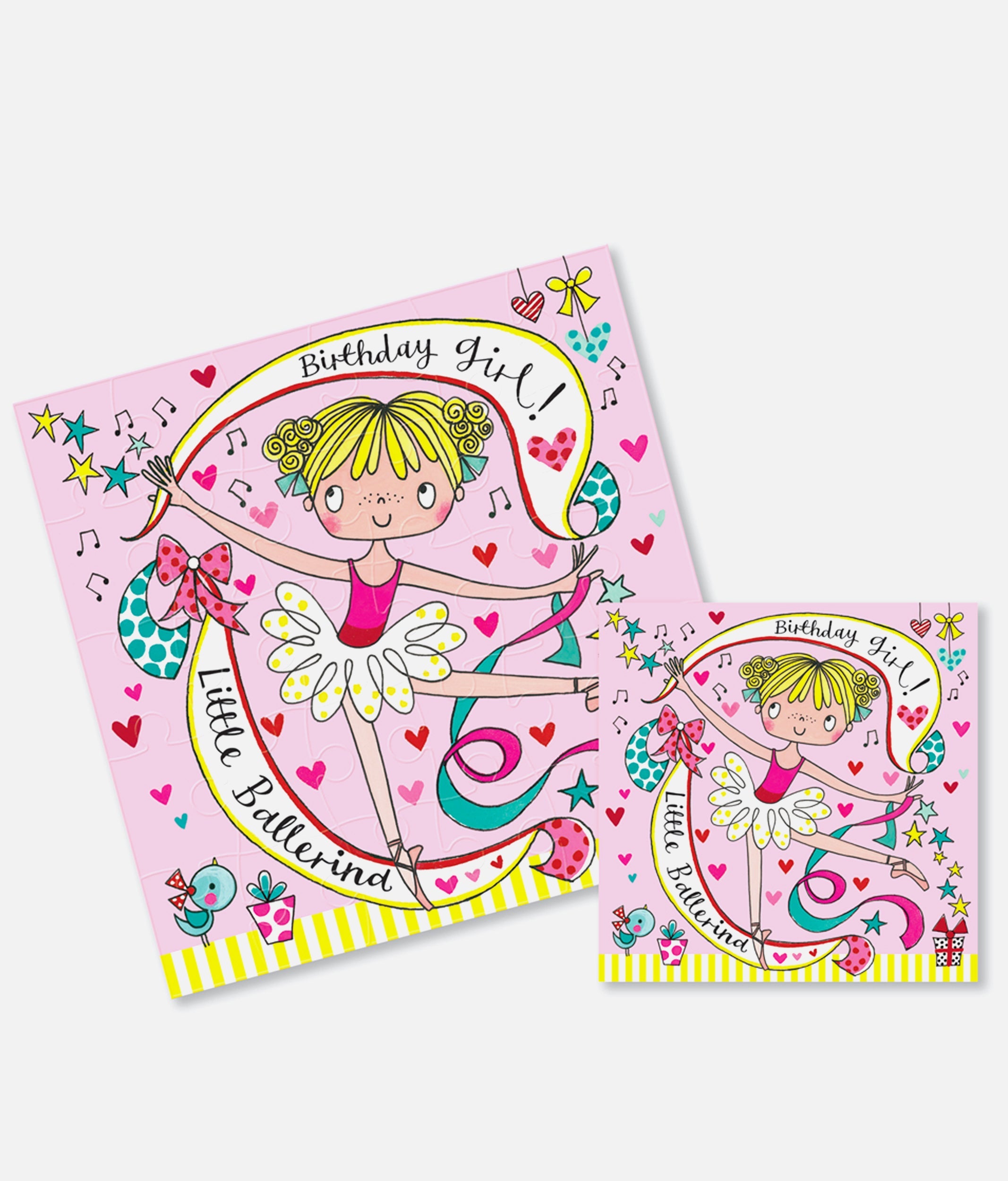 Ballerina birthday Card - JIG64