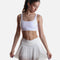Flowy High-Waisted Skirt with Crisscross Hourglass Waistband - JULIET SKORT