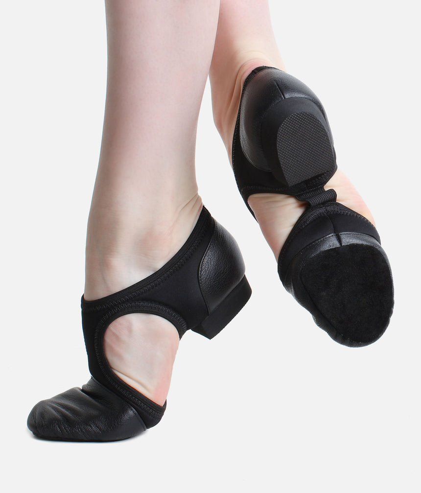 Cild's Cut-out Jazz Shoes - JZ 44