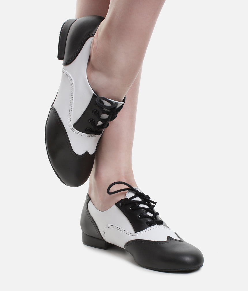 Practice Ballroom Shoes, Oxford Style  - JZ97