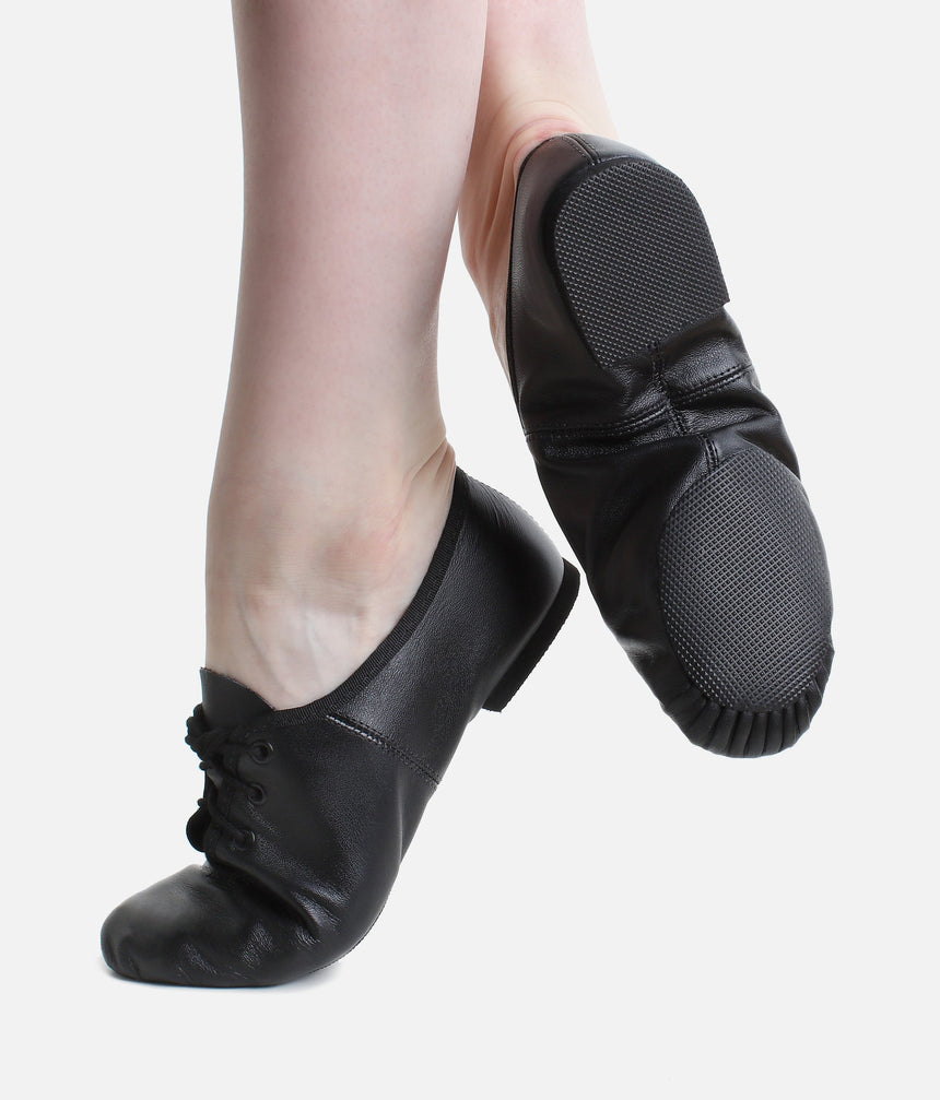 Child's Split Sole Laced Jazz Shoe - JZE 09