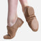 Split Sole Lace-Up Jazz Shoes, Leather Dance Shoes for All Levels - JZE09
