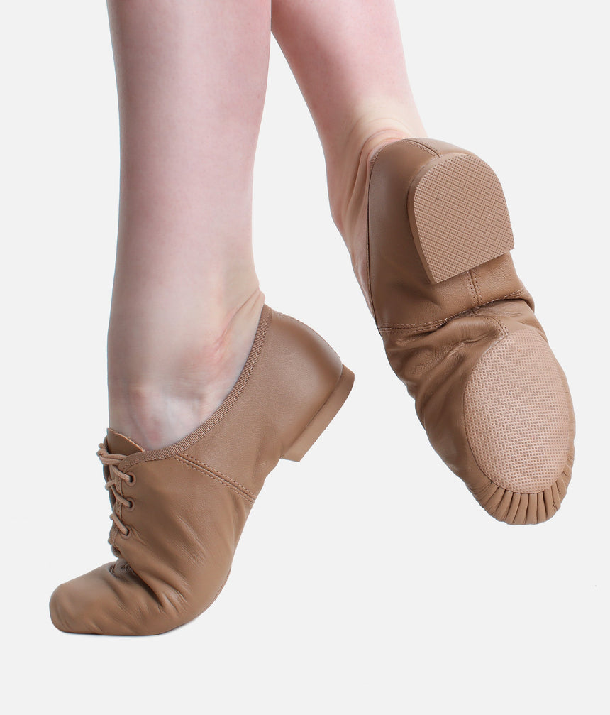 Split Sole Laced Jazz Shoe - JZE 09