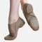 Flex-Fit Split Sole Jazz Boot, Leather Dance Shoes with Low Profile - JZE40