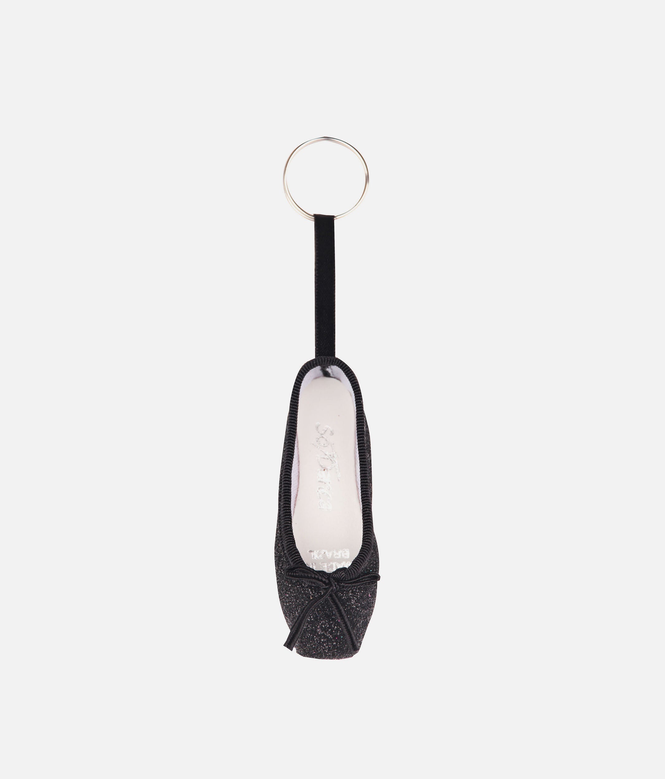 Glitter Pointe Shoe Keyring - KCE 01G