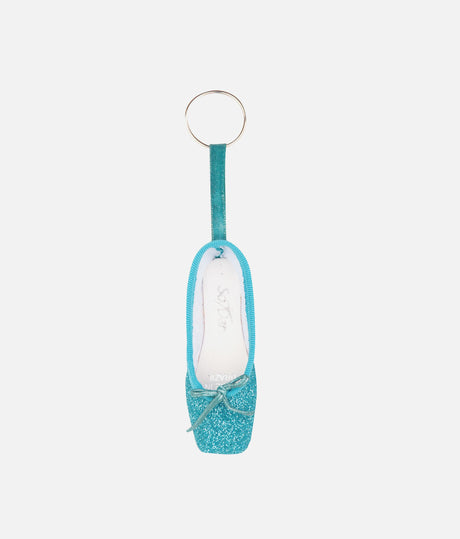 Glitter Pointe Shoe Keyring - KCE 01G