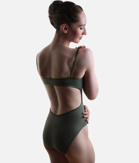 Kiki Ballet Leotard • Sage Techni with Open Back Design