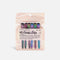 Iridescent Styling Hair Clips • 6-Piece Crease-Free Sectioning Set
