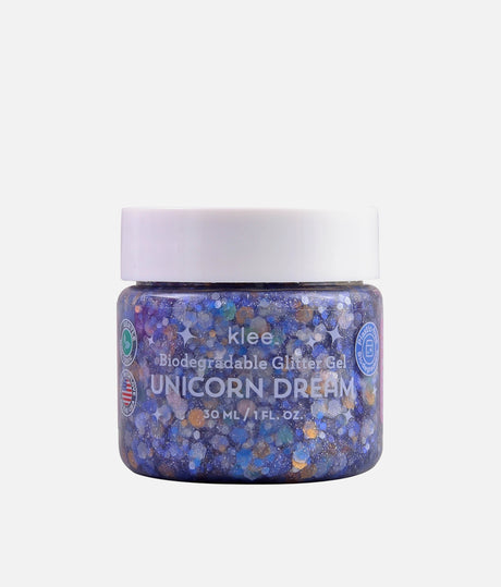 UNICORN DREAM GLITTER GEL - Biodegradable, Ocean-Safe Glitter for Face, Body & Hair