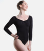 Long Sleeve Dance Leotard, Low Back - L 5436