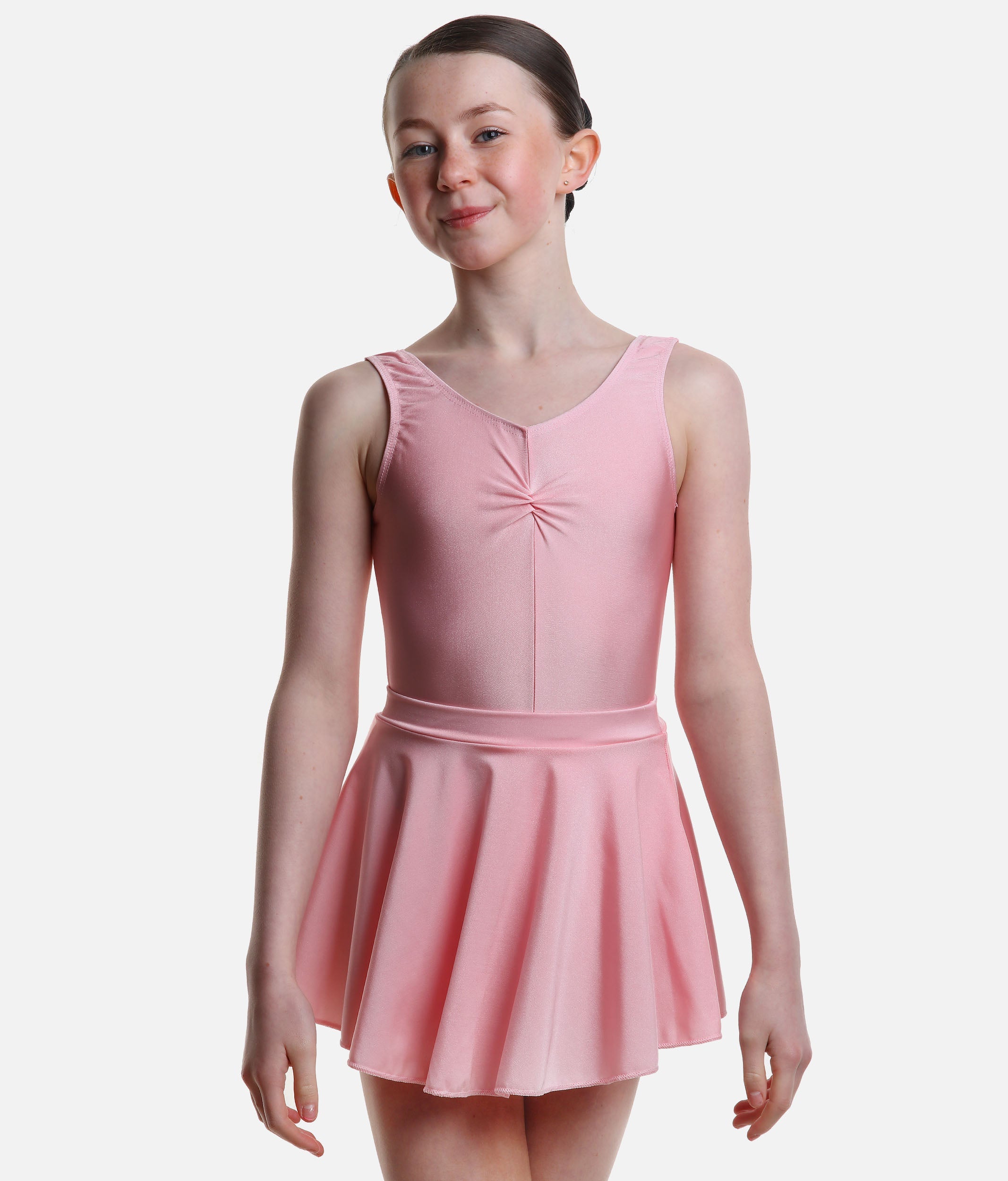 Girls Circular Short Dance Skirt - LCSS