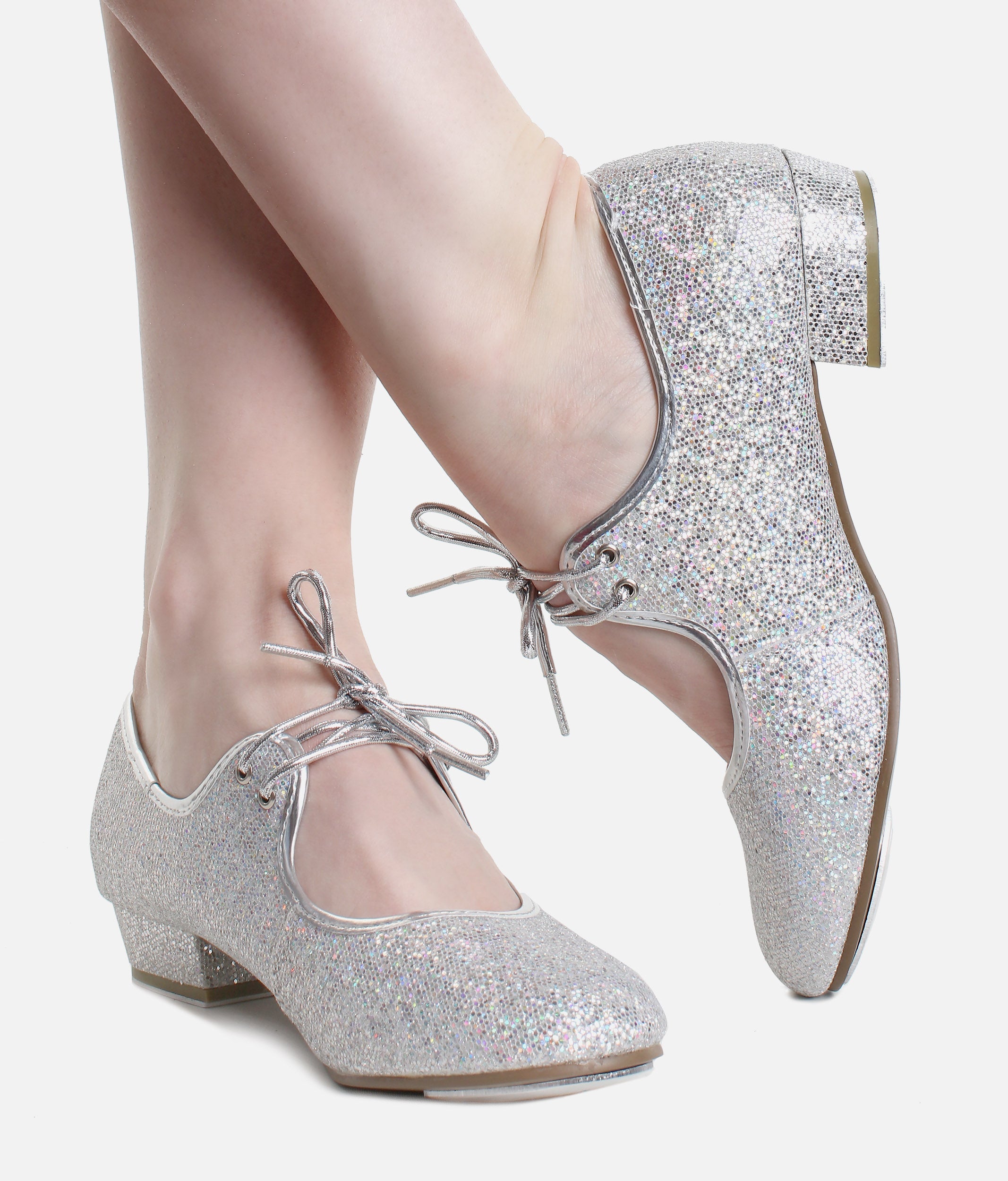 Glitter Tap Dance Shoes - LHPH/L