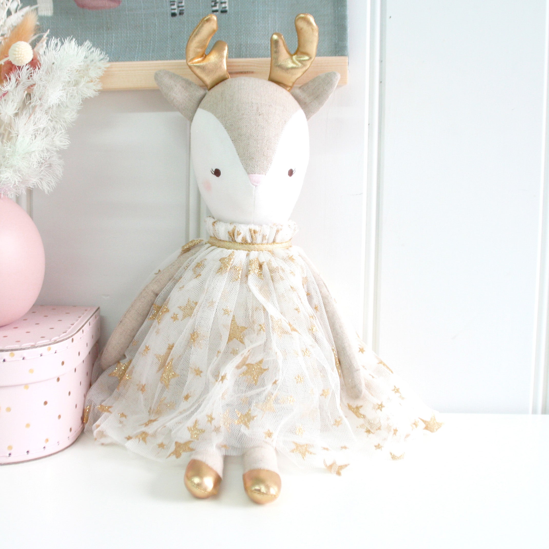 Angelica Reindeer Soft Doll