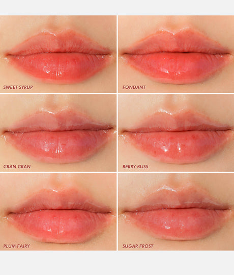 6-Piece Hydrating Lip Oil Gloss Set with Shea & Hyaluronic Acid - LIP BLISS