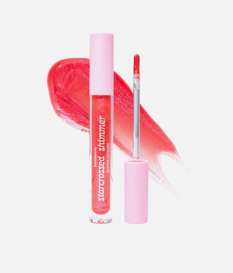 STARCROSSED GLITTER LIP GLOSS, High Shine Red Glow - SITUATIONSHIP