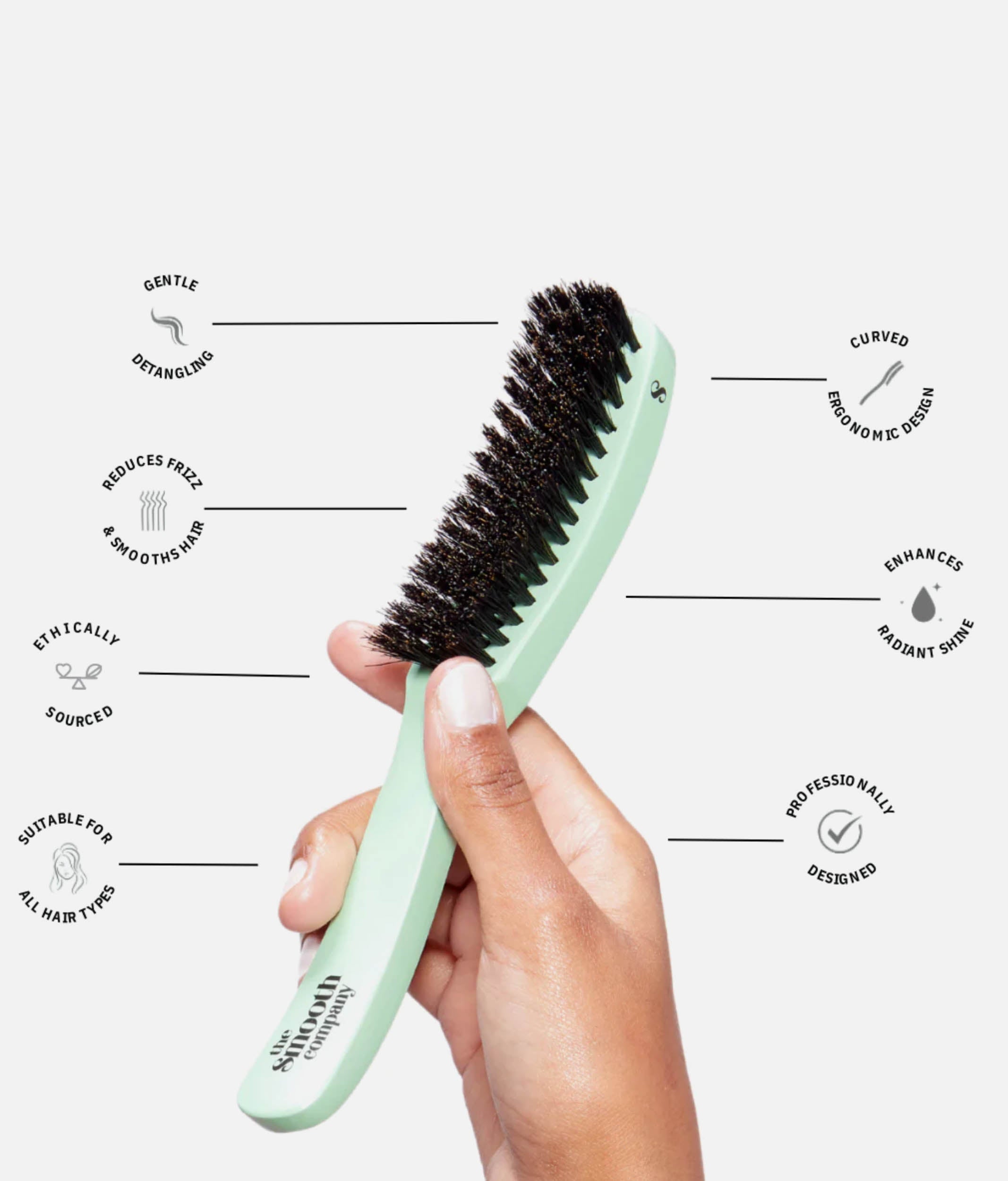 Mane Master™ Curved Smoothing Hair Brush