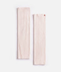 Knit Ballet Legwarmers, 65cm • Soft Pink & Light Cream