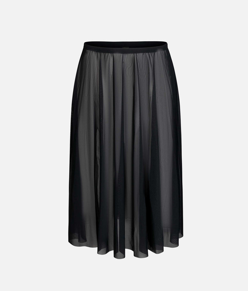 Long Mesh Ballet Skirt • Rehearsal Skirt, Soft Flowing