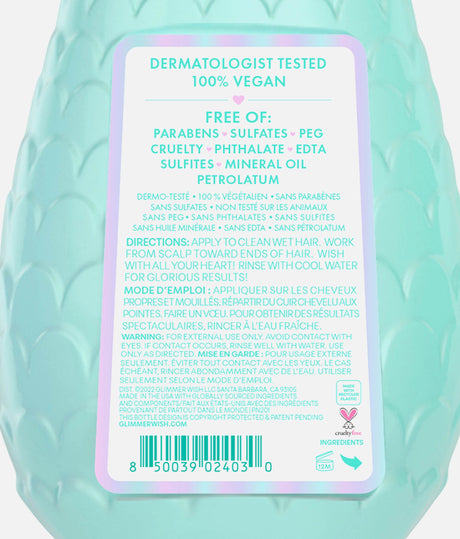MERMAID KIDS CONDITIONER - Shiny, Soft, Detangling Hair for Tweens