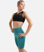 Knee Long Bike Dance Shorts - Maxine