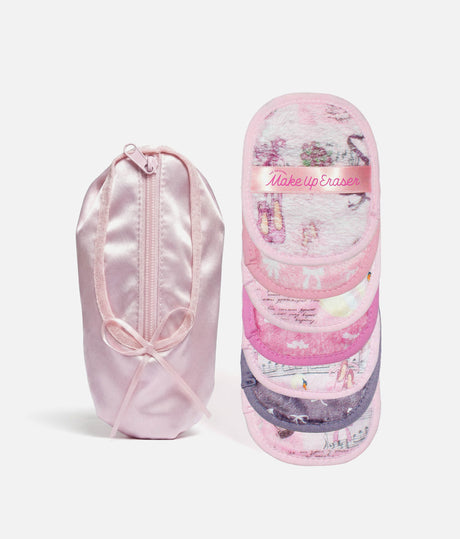 Ballet Core MakeUp Eraser 7-Day Set with Pointe Shoe Case