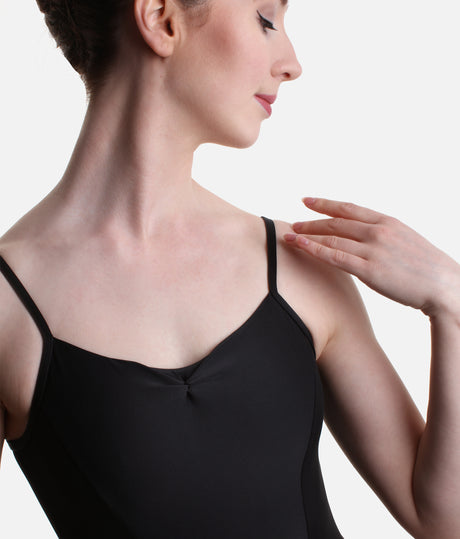 MAHEH Camisole Leotard with Compression Fabric – Core Support Dancewear