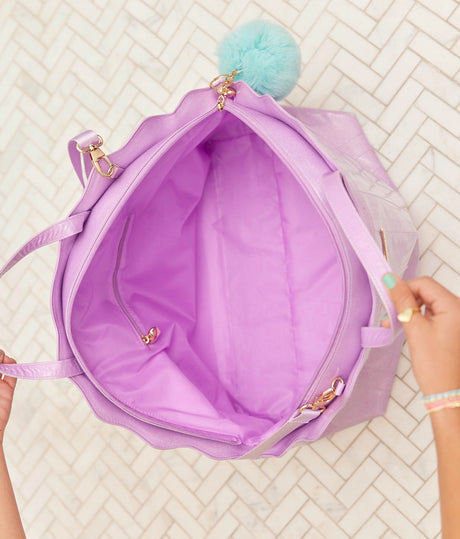 Sparkly Travel & Dance Duffel for Girls - MERMAID OVERNIGHT BAG