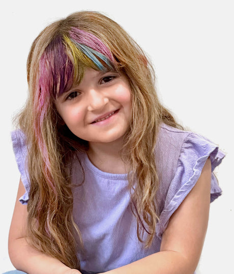 Washable Hair Crayons for Kids, Non-Toxic Hair Colour Set - 8 GEL STICKS