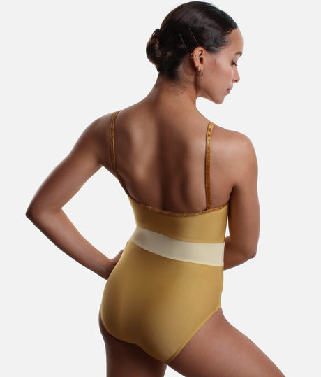 Camisole Dance Leotard, Shimmering Glow Elegance - MICAH