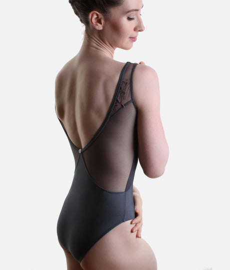 MINERVA CL Vesuvio • Elegant Boat Neckline Ballet Leotard, Classic Collection