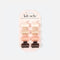 Recycled Plastic Mini Claw Clip Set – 8pc Puffy Cloud Design in Neutral Tones