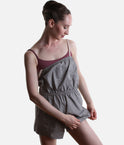 Bullet Pointe Pull-On Micro Romper • Lightweight Ballet Warm-Up