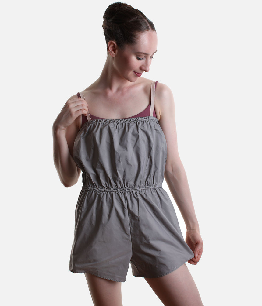 Bullet Pointe Pull-On Micro Romper • Lightweight Ballet Warm-Up