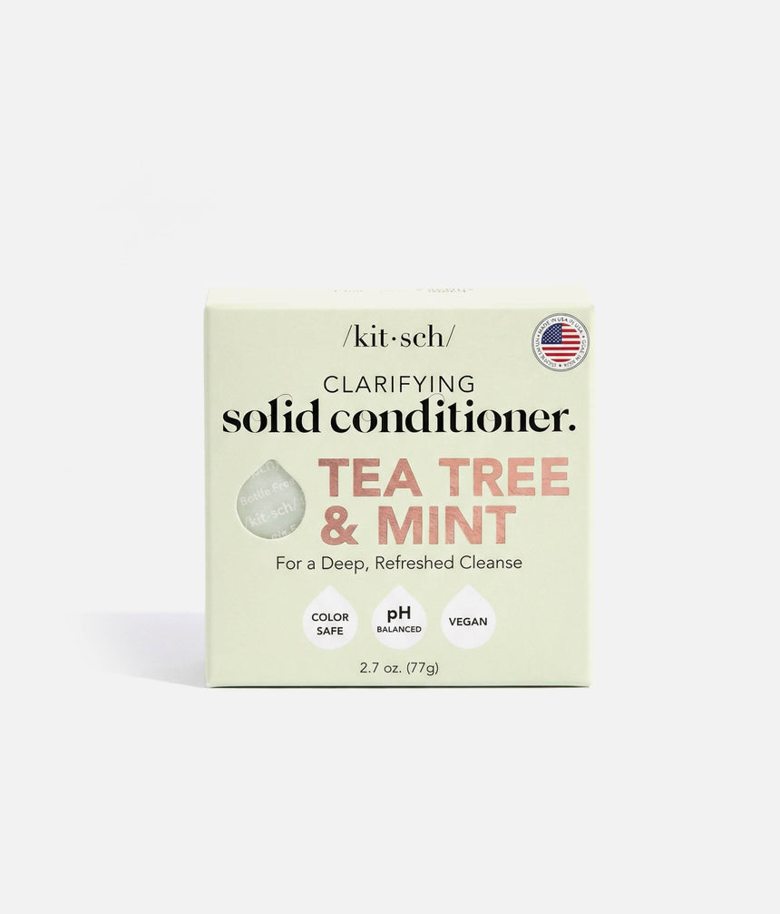 Tea Tree & Mint Clarifying Conditioner Bar - Solid Conditioner • Balance & Hydration