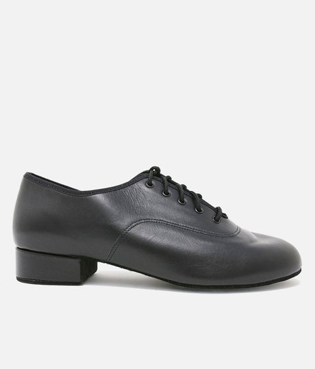 Youth Oxford Ballroom Dance Shoes, Low Heel & Leather Finish - MLB