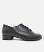 Youth Oxford Ballroom Dance Shoes, Low Heel & Leather Finish - MLB