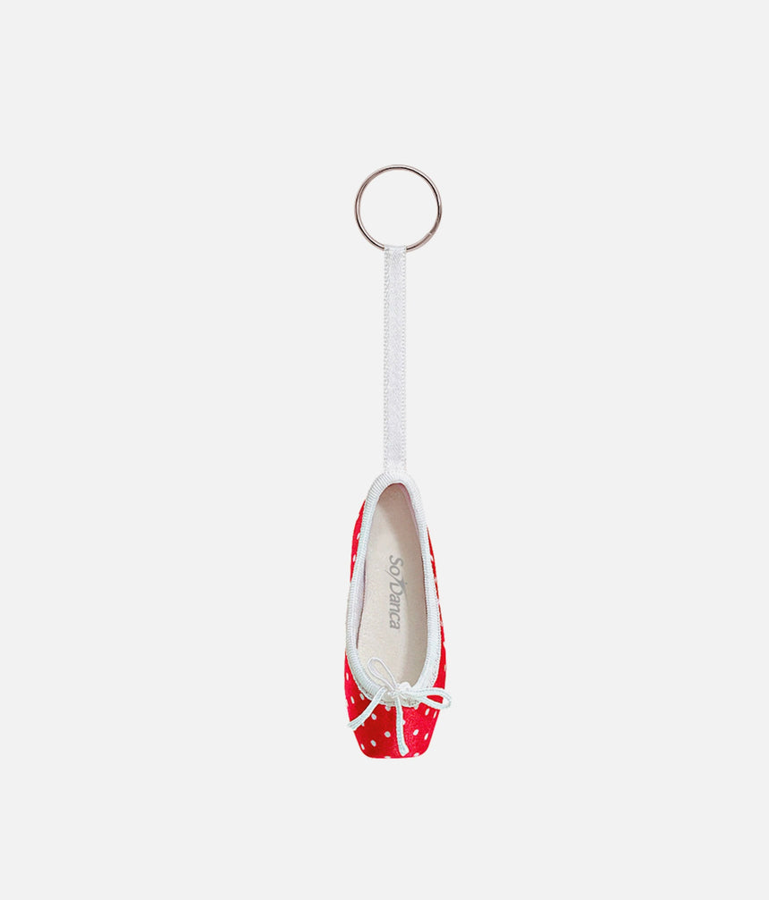 Pointe Shoe Keyring - KCE 01