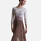 Long Ballet Rehearsal Skirt, Soft Flowing Mesh Dance Skirt - ARIANA