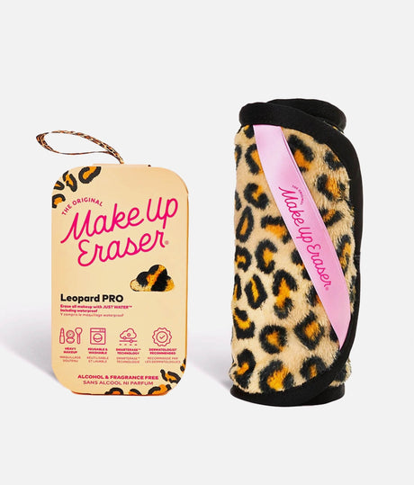 Leopard Print MAKEUP ERASER PRO – Reusable Wipe for Heavy Makeup